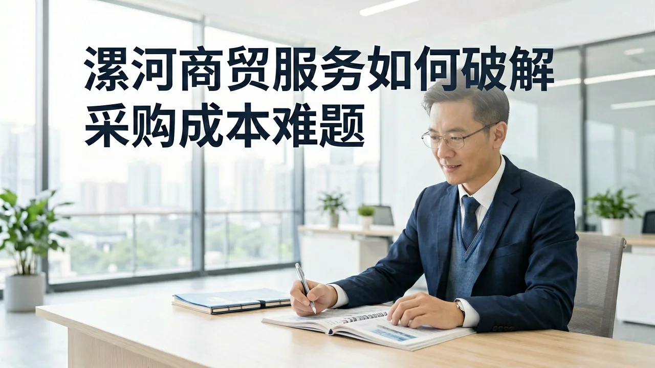 漯河商贸服务如何破解小微商户采购成本难题